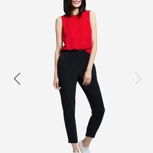 Grana silk ankle pant